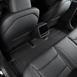 tapis sol imperméable tpe facile nettoyer sans odeur caoutchouc noir rayures horizontales moderne