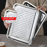 plateau repas moderne argenté lisse brillant utilitaire large dimension multifonctionalité