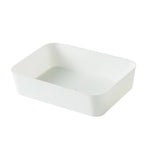 organisateur rangement moderne vert blanc orange plat lisse durable respectueux environnement minimaliste multifonctionnel