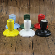 lampe chevet murale industrielle émaillée jaune bleu rouge vert blanc