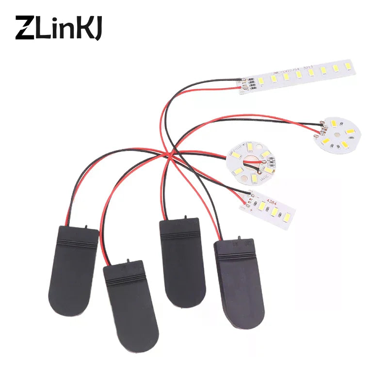 éclairage led diodes blanc noir câbles électriques moderne kit création