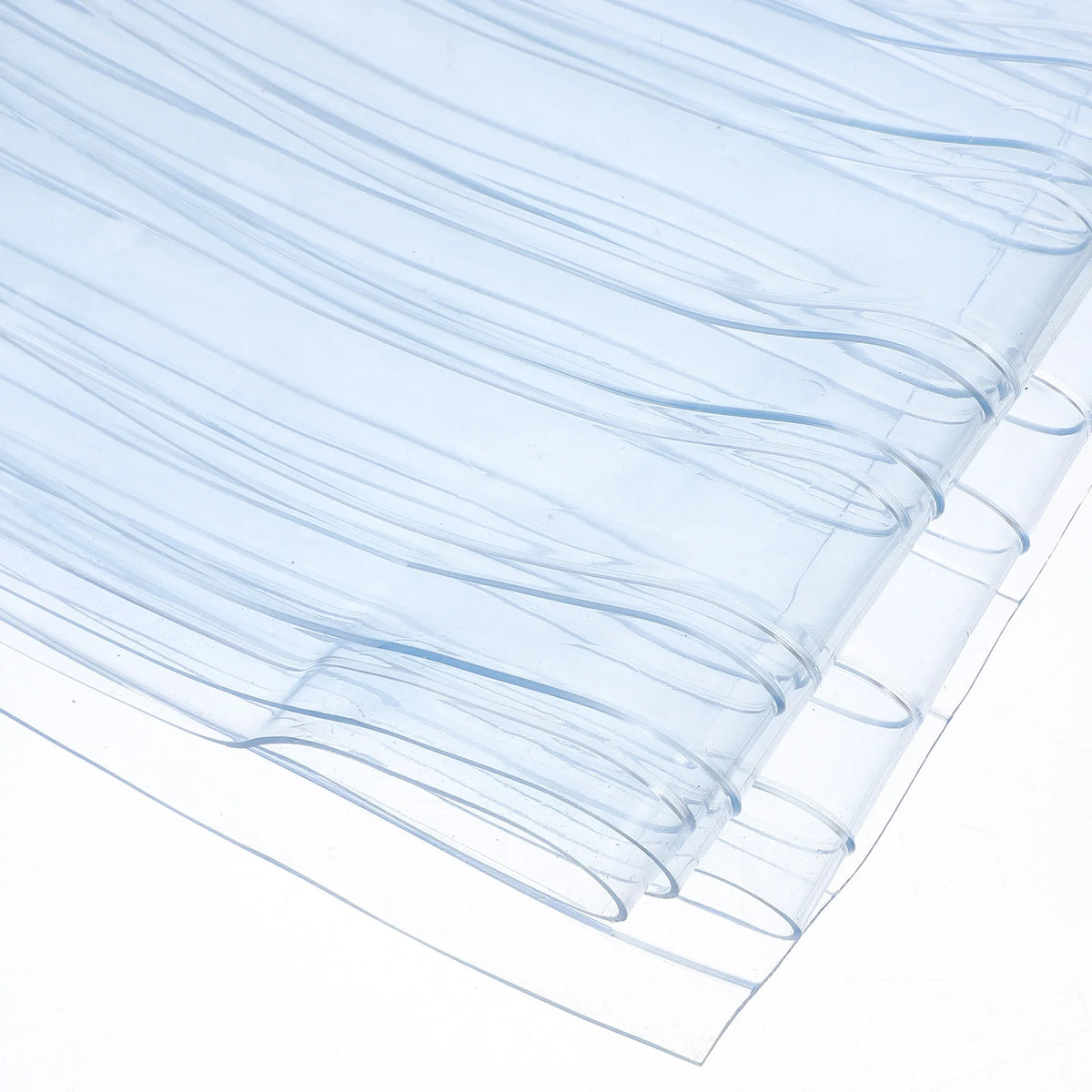 rideau transparent porte chien grillage pliable pvc moderne cloison suspendue abri chien transparente plis