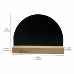 tableau noir portable moderne bois tôle peinte sans fixation vierge texte