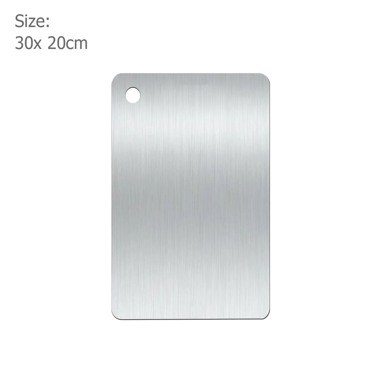 planches découper acier inoxydable moderne polyvalentes antibactériennes double face facile nettoyer lisse brossée versatile