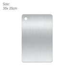 planches découper acier inoxydable moderne polyvalentes antibactériennes double face facile nettoyer lisse brossée versatile