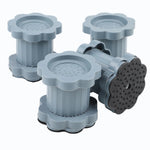 pieds anti vibration machine laver gris texture moderne adhésif antidérapant amortisseur support réfrigérateur