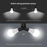 ampoule led 15w blanc froid e27 auto crépuscule moderne jardin extérieur 50000hrs 120°