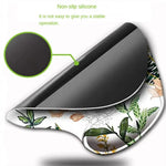 coussin souris ergonomique multicolore floral adhésif gamer portable abstraits motifs opaques