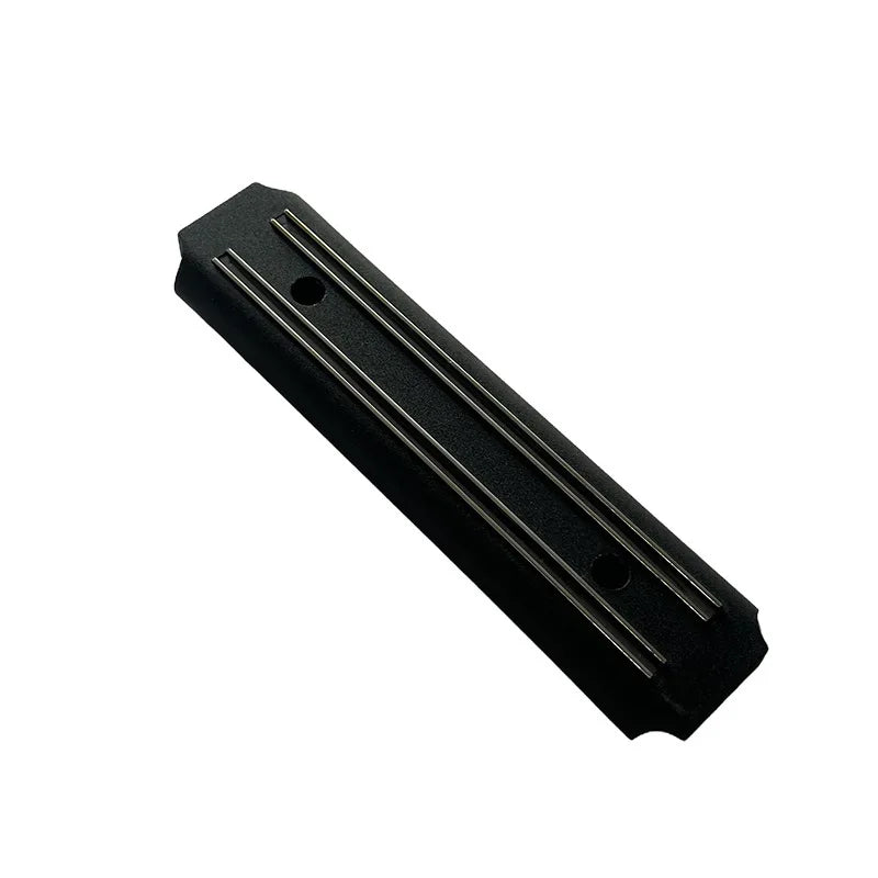 support couteaux magnétique noir moderne 38cm rangement cuisine