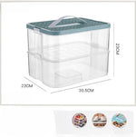 boîtes rangement empilables transparentes multicolores blocs construction clips fixations moderne jouets enfants