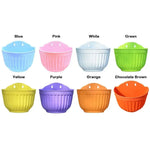 cache pot mural moderne rayures verticales bleu rose blanc orange violet jaune oeilletsintérieurextérieur