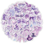 rubans décoratifs violet rose brillants adhésifs modernes élégants waterproof jouets cadeaux