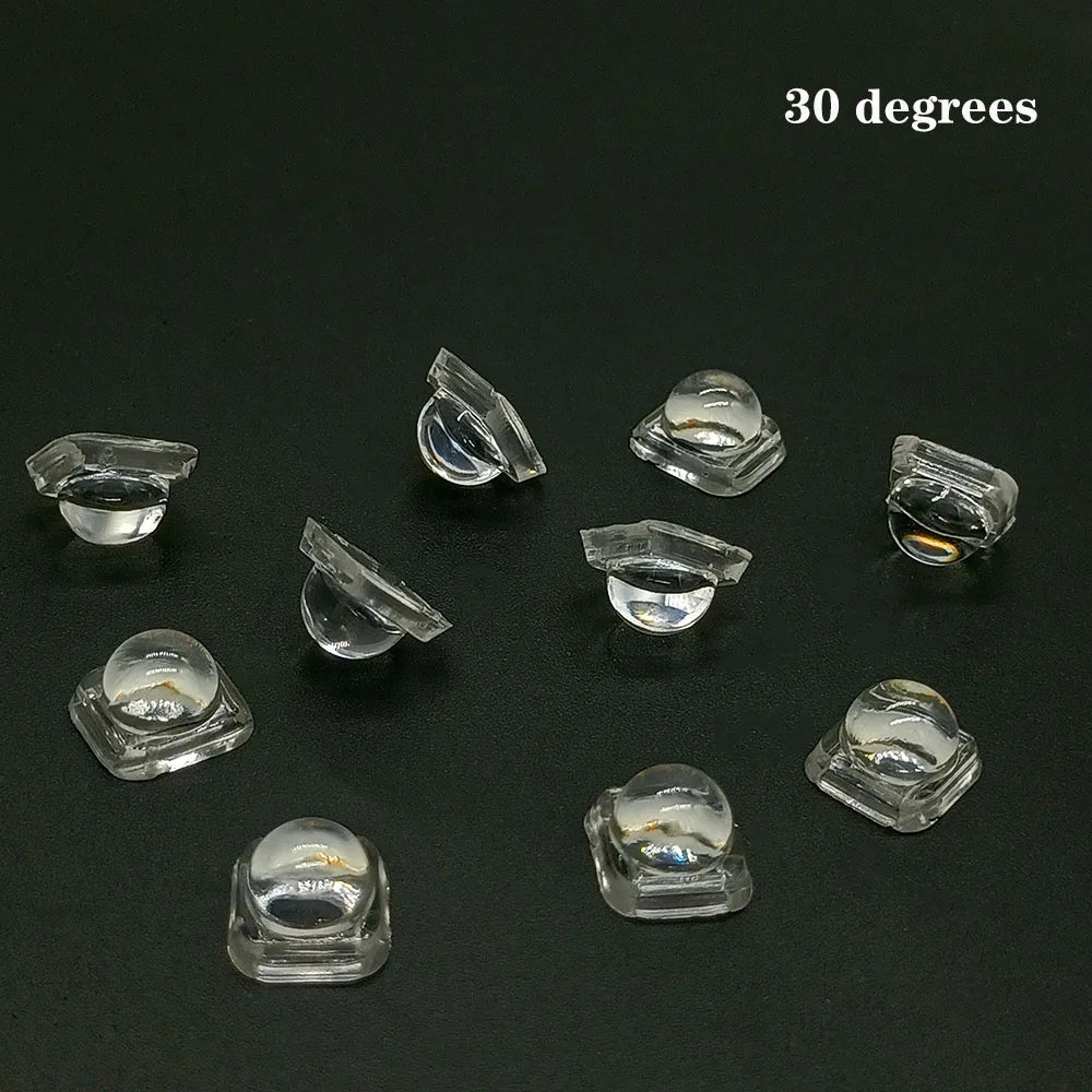 cache led transparent adhésif moderne 11x6.3mm légèrement opaque rond lisse bande led