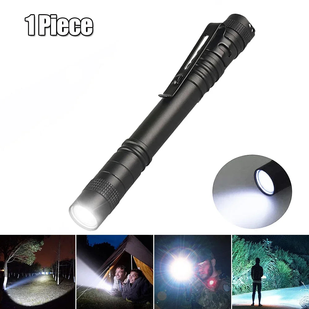 lampe torchon uv rouge inspection camping résistance choc auto défense led noire pince moderne