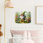 autocollants murals lutin fleuri papillons motifs floraux illustration cartoon opaques adhésifs multicolores animaux compagnie