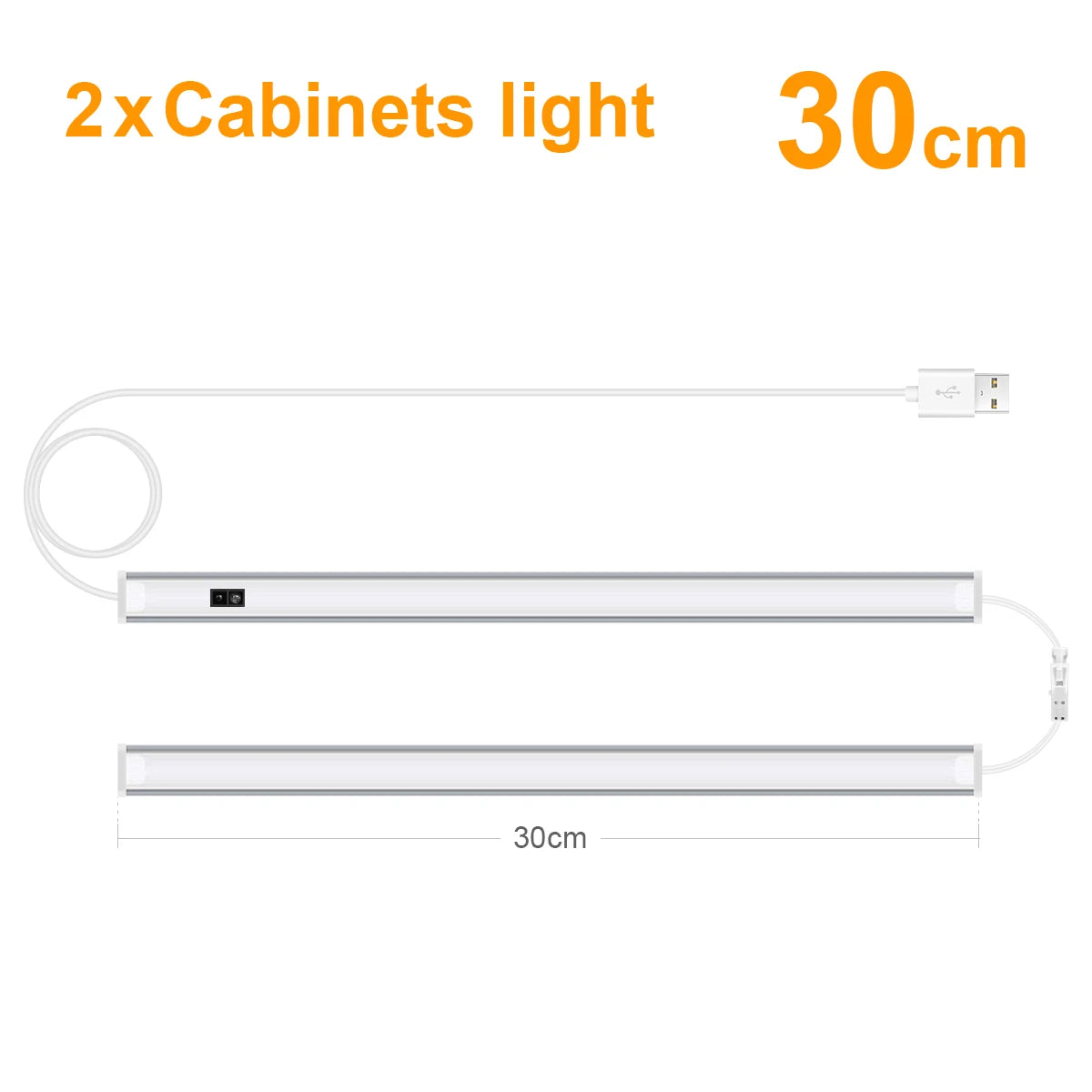 lampe led tactile blanche moderne adhésif sensor sans contact 5v 5w aluminium