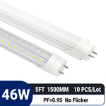 Tube néon LED 150 cm en V blanc