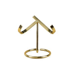 Support bijoux noir argent doré clips base circulaire moderne minimaliste salon respectueux environnement