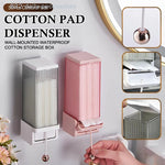 distributeur tampons coton blanc moderne minimaliste adhésif boîte rangement étiquette dimension