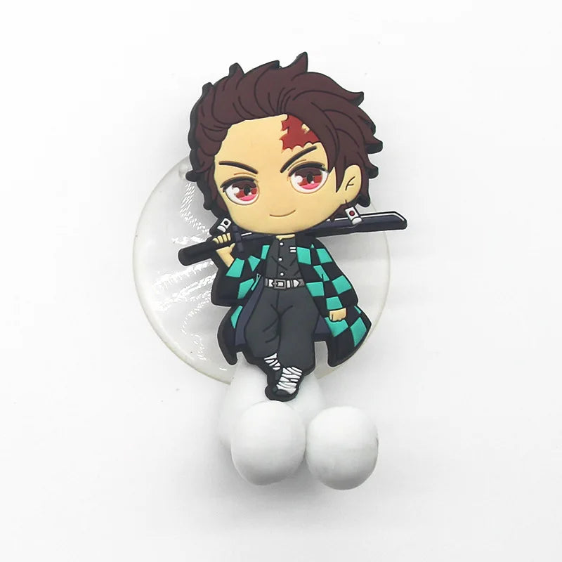 porte brosse dents porte serviette cartoon demon slayer salle bain accessoire enfant mignon personnages
