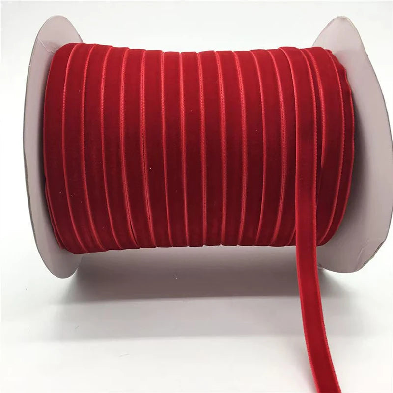 rubans velours opaques élégants couleurs unies polyester nylon