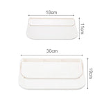 support mural pliable blanc moderne adhésif smartphone rangement objet divers organisation salle bain