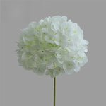 décoration intérieure bouquet artificiel hortensia soie vert blanc violet modernes 70cm 20cm