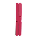 support verre moderne bleu vert rose plat opacité minimaliste