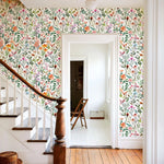 papier peint floral imperméable autoadhésif vinyle moderne décoration intérieur salon chambre enfant résistant humidité