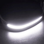 lampe frontale led noire jaune trois modes câble usb charge usb