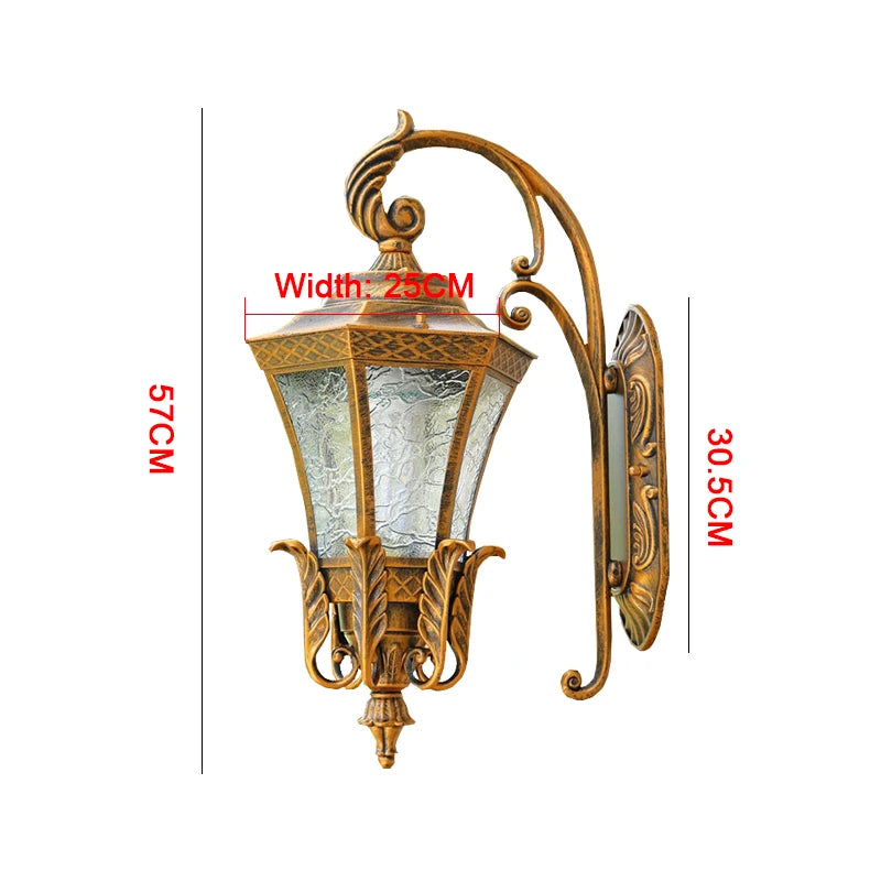 lampe murale classique verre craquelé ampoule led plaque fixation noir détails dorés chambre coucher