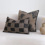 taies d'oreiller fleur motif feuilles vertes moderne maison sans coeurversible polyester