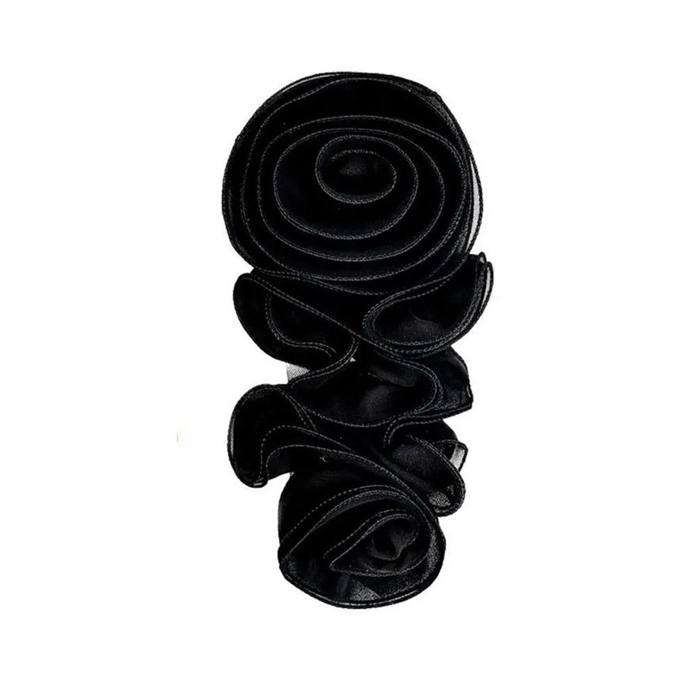accessoire décoration mode fleur roses relief orange rose blanc rouge moderne élégant polyester