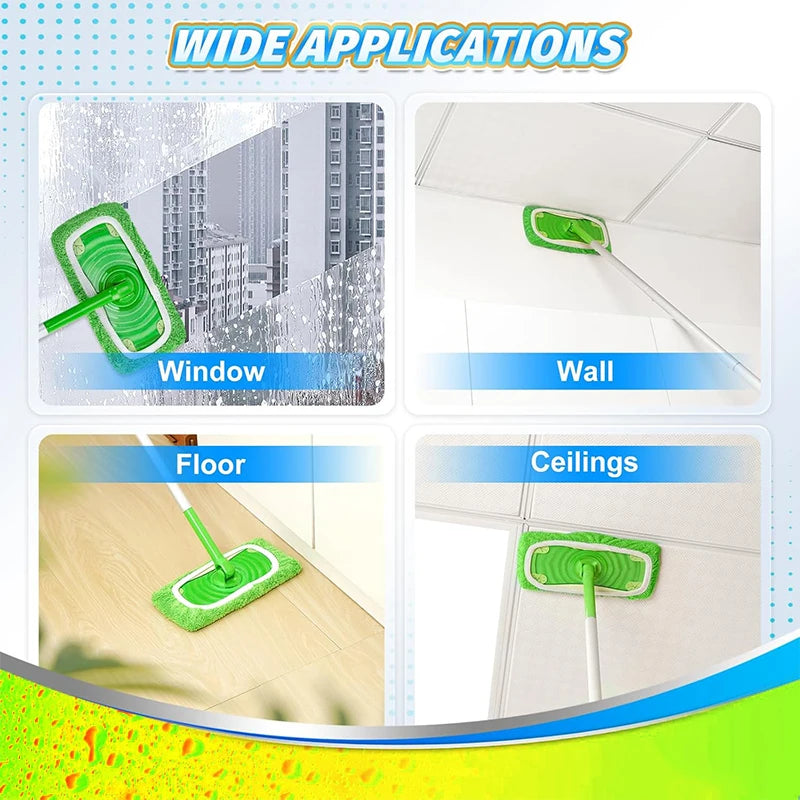 chiffons nettoyage microfibre vert doux veloutés réutilisables écologiques pratiques paires