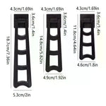 supports mural clips photo noir blanc modernes cadre photo domicile