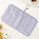 tapis bébé coussin bain gris noir léopard géométrique moderne portable durable