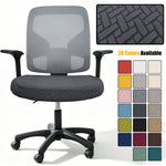 housse chaise polyester vert gris beige moderne tissé 46 53 cm