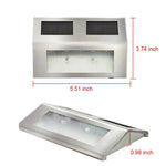 lampe solaire murale extérieure led moderne argentée noire blanche adhésive jardin patio