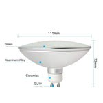 ampoules led 12w gu10 étanches intensité variable blanc moderne cuisine