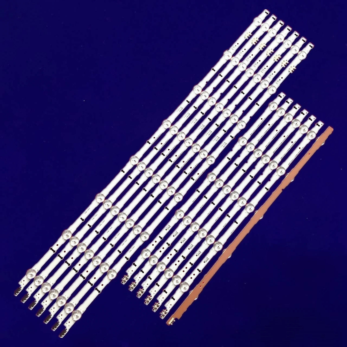barres lumineuses led decoration blanches modernes facile professionnel flux lumineux élevé