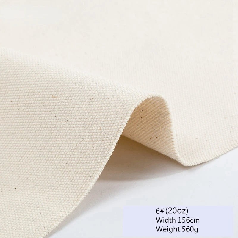 toile coton beige résistante 137 157cm bricolage rideau simple classique