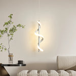 suspension lumineuse spirale blanc moderne éclairage chambre salon 220v flux lumineux 249 2000
