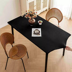 nappe table rouge marron noir blanc uni moderne réutilisable extérieur mariage fête
