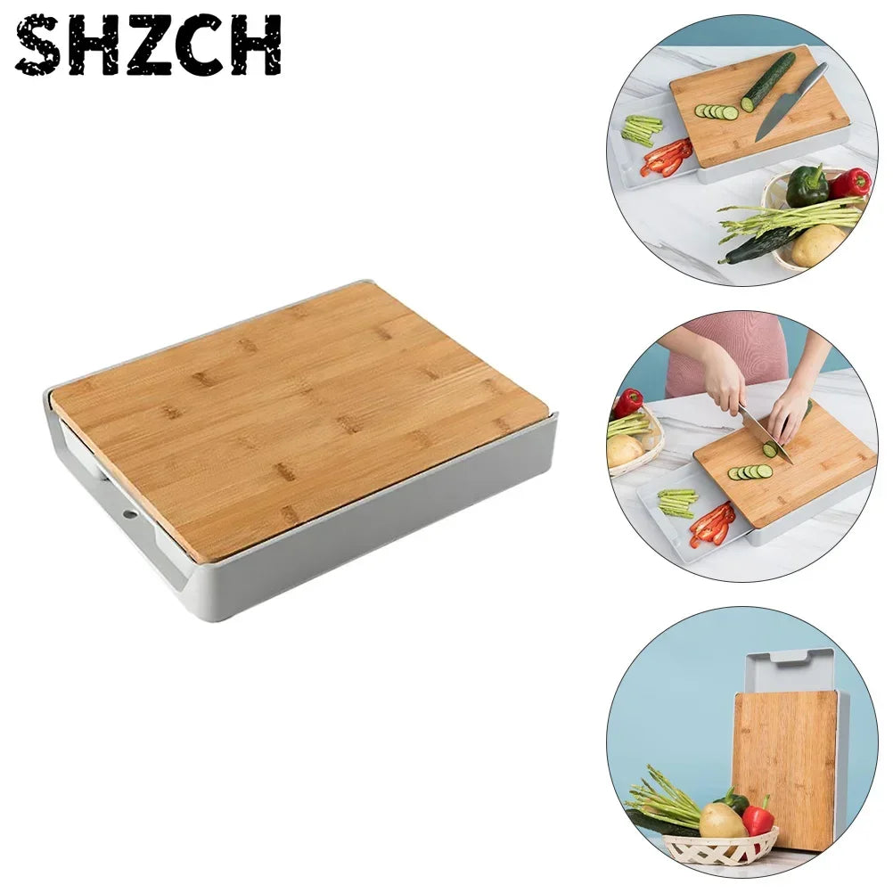 planches découper bois naturel classique couteau légumes concombre poivrons asperges