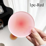 coasters acrylique couleur dégradée vert clair rose bleu moderne minimaliste maison