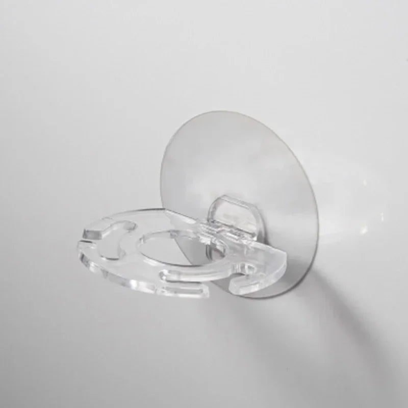 porte brosses dents transparents ventouse adhésive support mural moderne ensemble bain