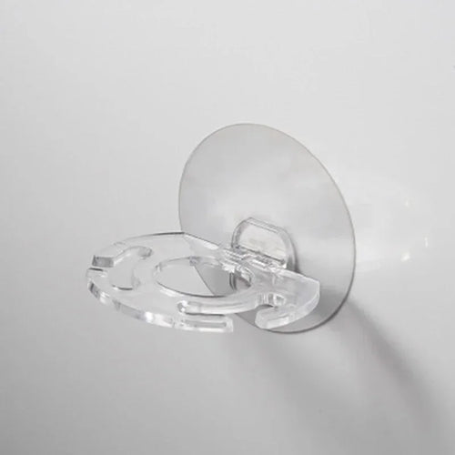 porte brosses dents transparents ventouse adhésive support mural moderne ensemble bain
