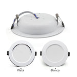 Spot LED 9W 12W 15W blanc moderne salon chambre toiles bain