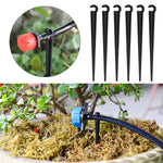 supports d'irrigation goutte goutte clips tuyau 47mm pots plantes irrigation pratique robuste clips noirs