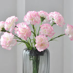 fleurs artificielles rose blanc modernes décoration intérieure mariage anniversaire transparentes